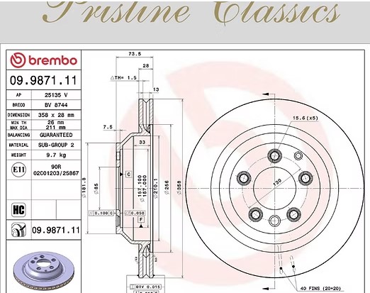 Brembo Brake Discs For Audi, Porsche, VW - Image 4